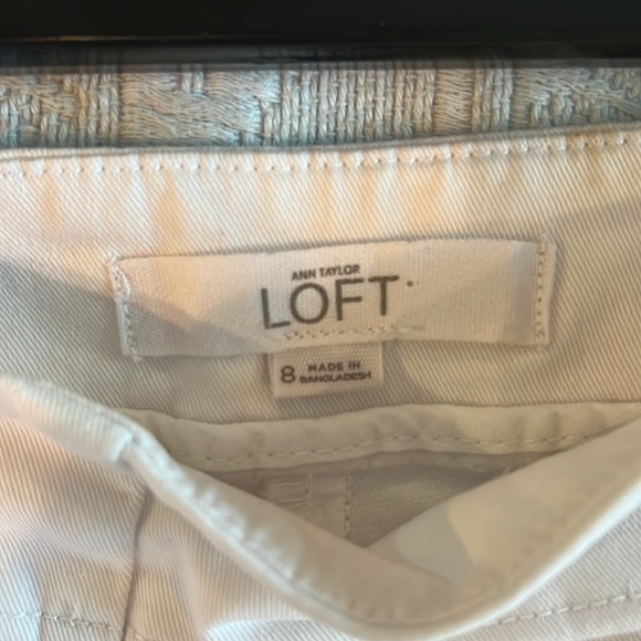 White Ann Taylor Loft Sailor Shorts - Picture 5 of 7